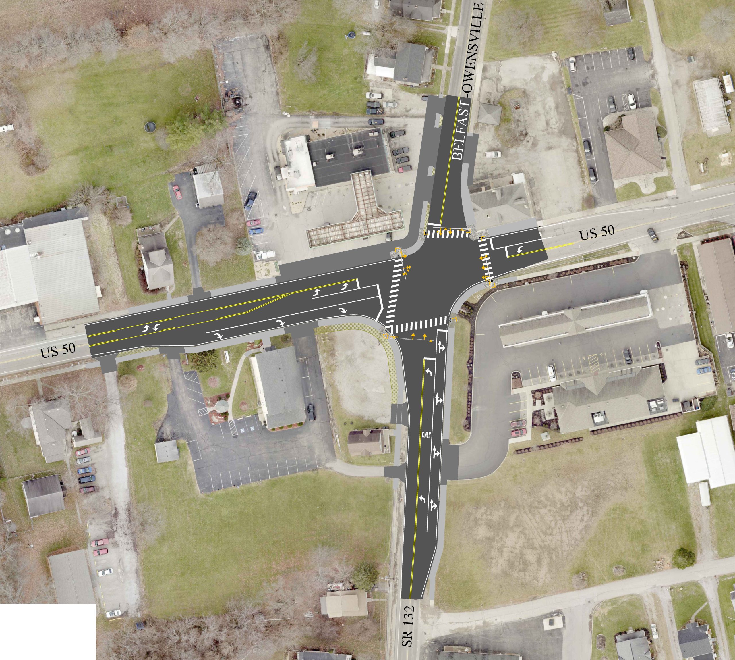 US 50 SR 132 Intersections Improv 2 of 2