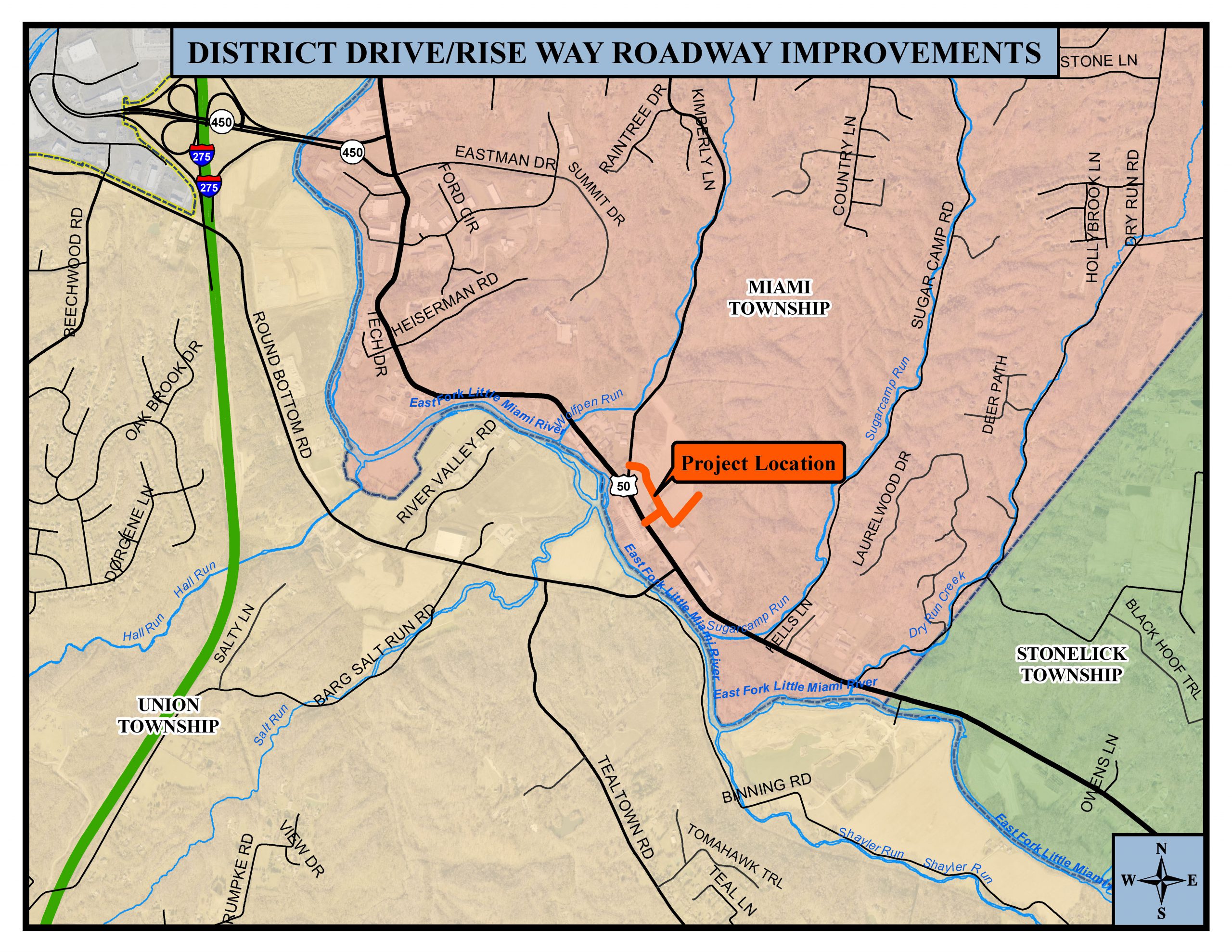 District Dr Rise Way Roadway Improv