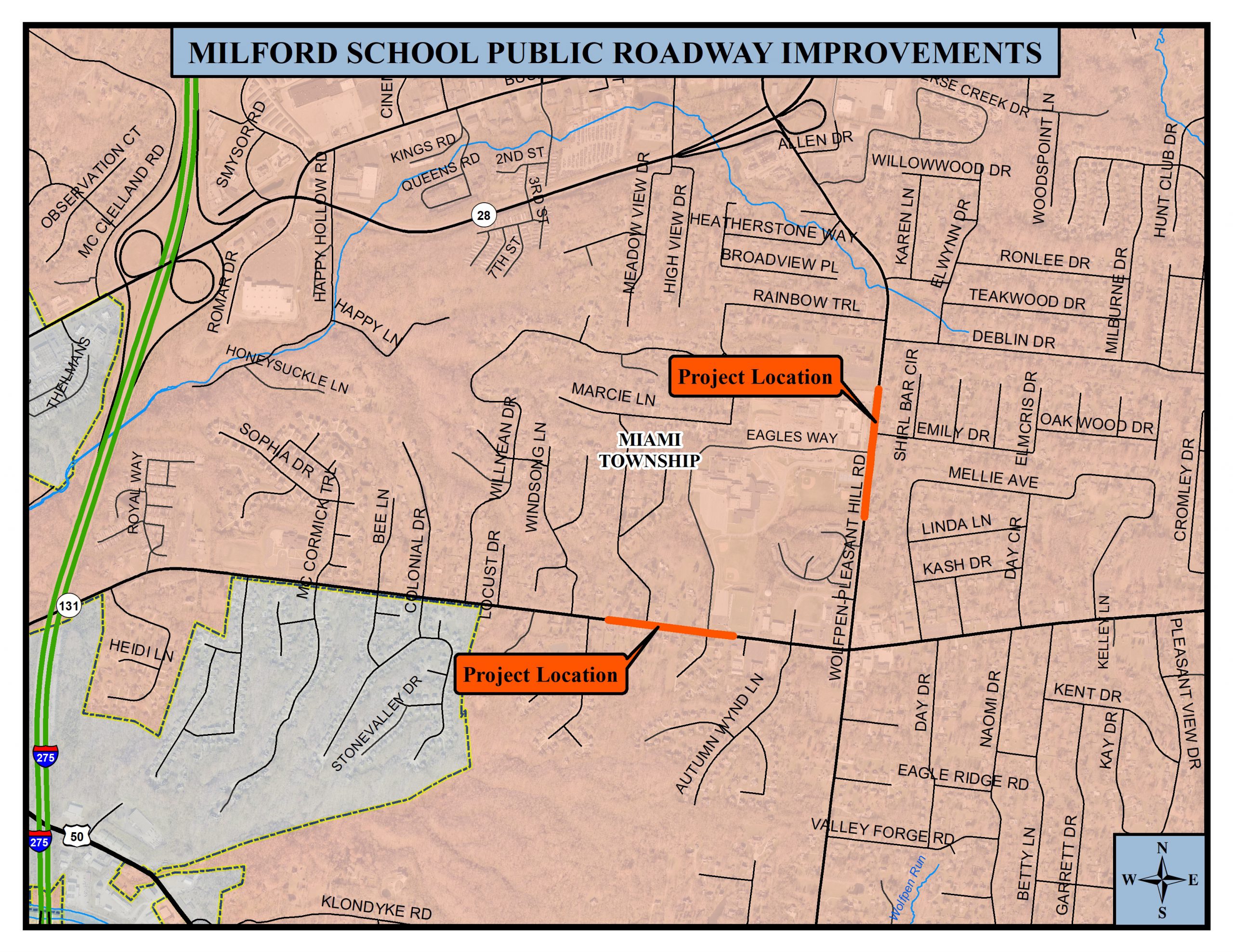 Milford School Public Roadway Improv